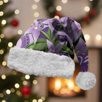 Australia Epilepsy Awareness Christmas Santa Hat Purple-crowned Fairywren Boronia Aboriginal - Aussie Hoodie