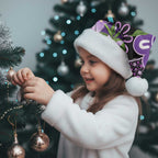 Australia Epilepsy Awareness Christmas Santa Hat Purple-crowned Fairywren Boronia Aboriginal - Aussie Hoodie