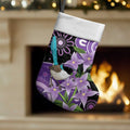 Australia Epilepsy Awareness Christmas Stocking Purple-crowned Fairywren Boronia Aboriginal - Aussie Hoodie