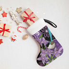 Australia Epilepsy Awareness Christmas Stocking Purple-crowned Fairywren Boronia Aboriginal - Aussie Hoodie