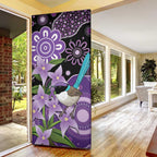 Australia Epilepsy Awareness Door Cover Purple-crowned Fairywren Boronia Aboriginal - Aussie Hoodie