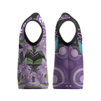 Australia Epilepsy Awareness Christmas Knitted V-Neck Vest Purple-crowned Fairywren Boronia Aboriginal - Aussie Hoodie