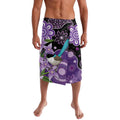 Australia Epilepsy Awareness Lavalava Purple-crowned Fairywren Boronia Aboriginal - Aussie Hoodie