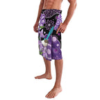 Australia Epilepsy Awareness Lavalava Purple-crowned Fairywren Boronia Aboriginal - Aussie Hoodie