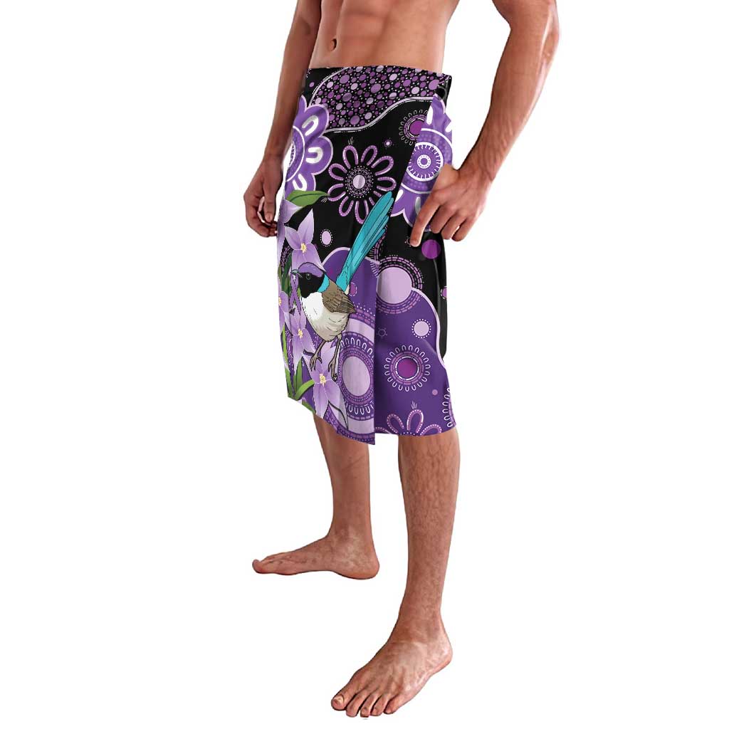 Australia Epilepsy Awareness Lavalava Purple-crowned Fairywren Boronia Aboriginal - Aussie Hoodie
