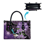 Australia Epilepsy Awareness Leather Bag Purple-crowned Fairywren Boronia Aboriginal - Aussie Hoodie