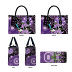 Australia Epilepsy Awareness Leather Bag Purple-crowned Fairywren Boronia Aboriginal - Aussie Hoodie
