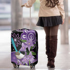 Australia Epilepsy Awareness Luggage Cover Purple-crowned Fairywren Boronia Aboriginal - Aussie Hoodie