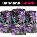 Australia Epilepsy Awareness Neck Gaiter Purple-crowned Fairywren Boronia Aboriginal - Aussie Hoodie