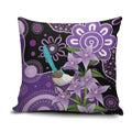 Australia Epilepsy Awareness Pillow Cover Purple-crowned Fairywren Boronia Aboriginal - Aussie Hoodie