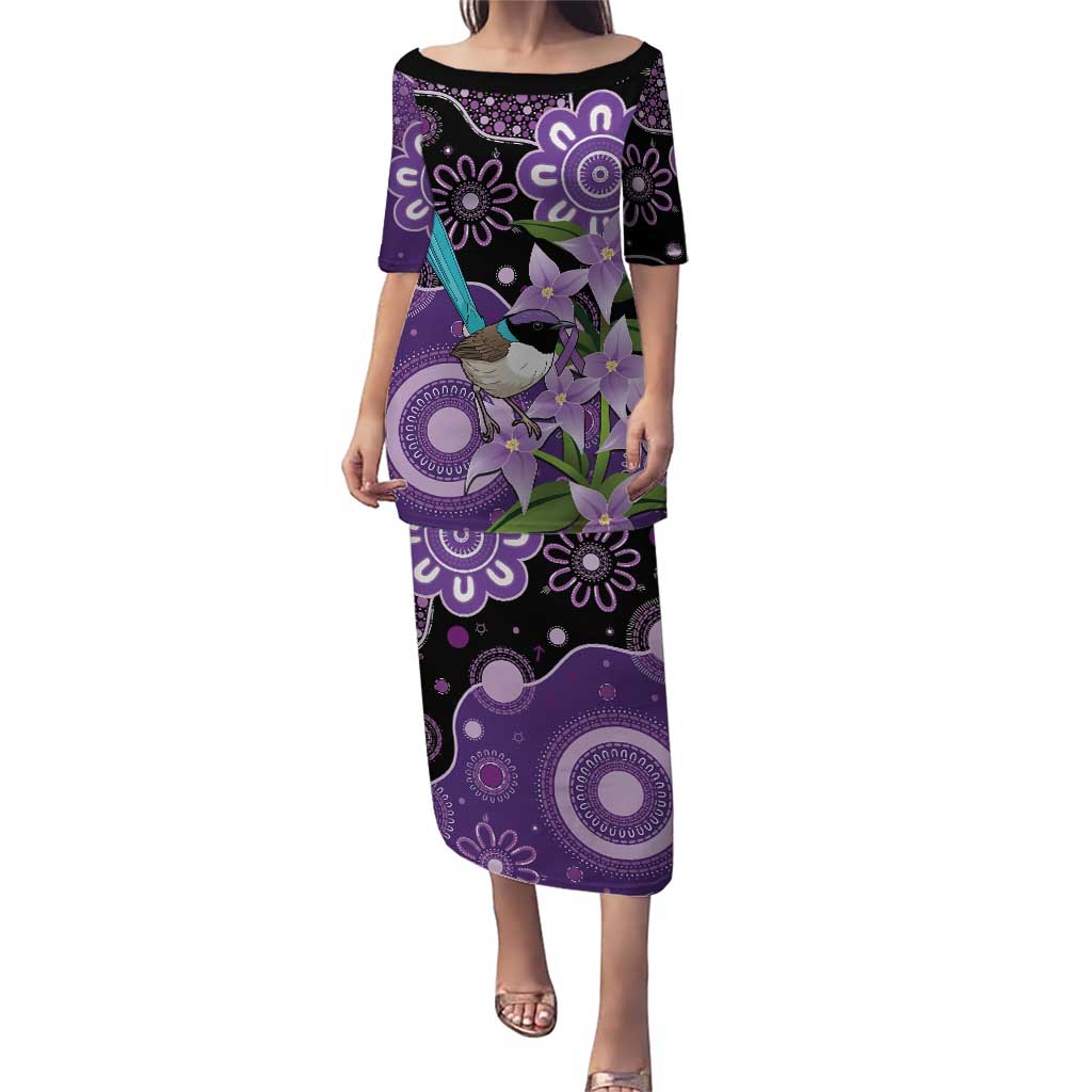Australia Epilepsy Awareness Puletasi Purple-crowned Fairywren Boronia Aboriginal - Aussie Hoodie