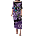 Australia Epilepsy Awareness Puletasi Purple-crowned Fairywren Boronia Aboriginal - Aussie Hoodie