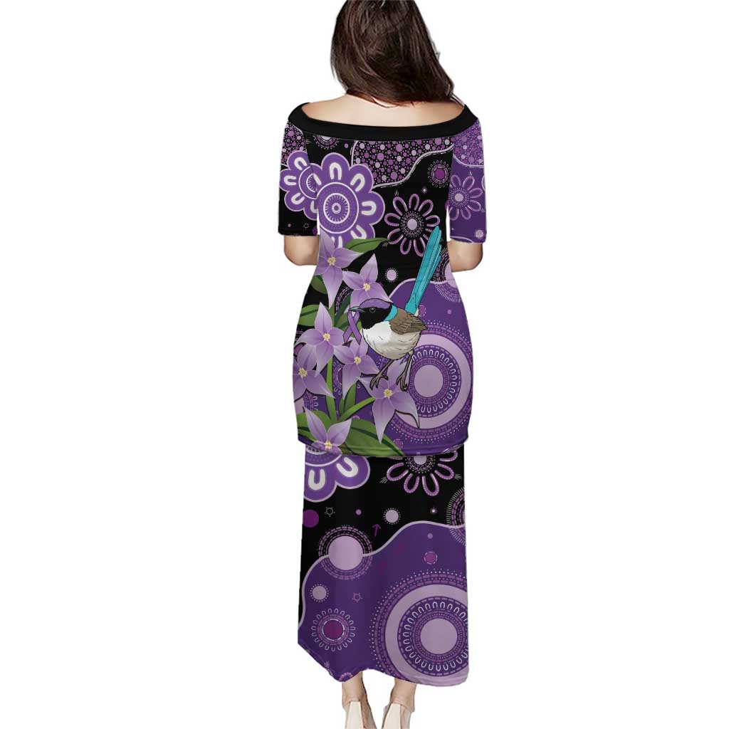 Australia Epilepsy Awareness Puletasi Purple-crowned Fairywren Boronia Aboriginal - Aussie Hoodie