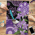 Australia Epilepsy Awareness Puzzle Purple-crowned Fairywren Boronia Aboriginal - Aussie Hoodie
