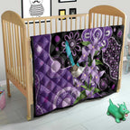 Australia Epilepsy Awareness Quilt Purple-crowned Fairywren Boronia Aboriginal - Aussie Hoodie