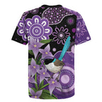 Australia Epilepsy Awareness Rugby Jersey Purple-crowned Fairywren Boronia Aboriginal - Aussie Hoodie