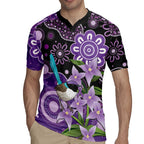Australia Epilepsy Awareness Rugby Jersey Purple-crowned Fairywren Boronia Aboriginal - Aussie Hoodie