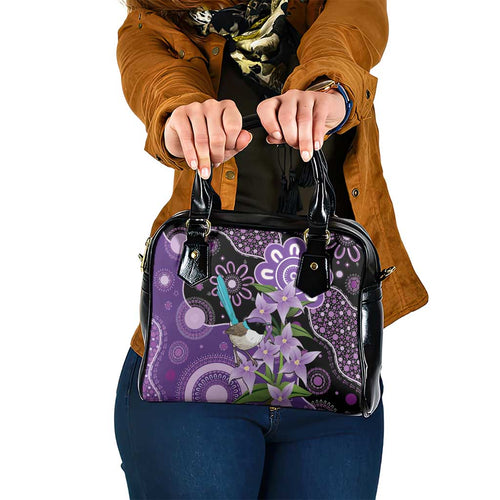 Australia Epilepsy Awareness Shoulder Handbag Purple-crowned Fairywren Boronia Aboriginal - Aussie Hoodie