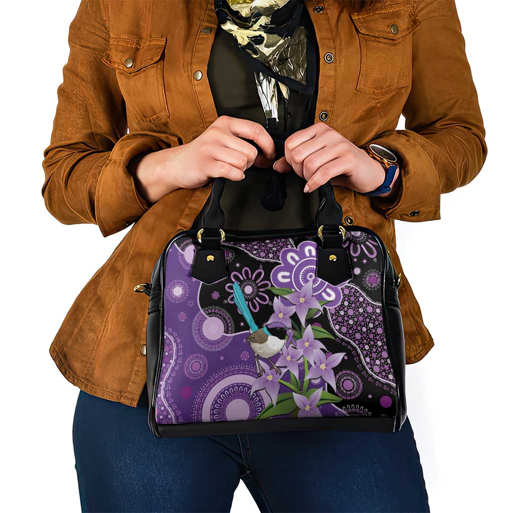 Australia Epilepsy Awareness Shoulder Handbag Purple-crowned Fairywren Boronia Aboriginal - Aussie Hoodie