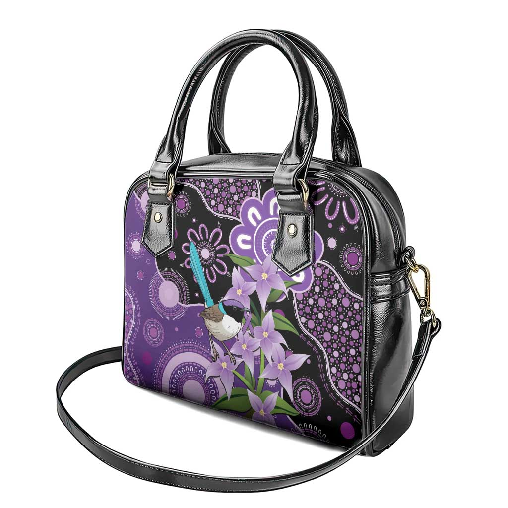 Australia Epilepsy Awareness Shoulder Handbag Purple-crowned Fairywren Boronia Aboriginal - Aussie Hoodie