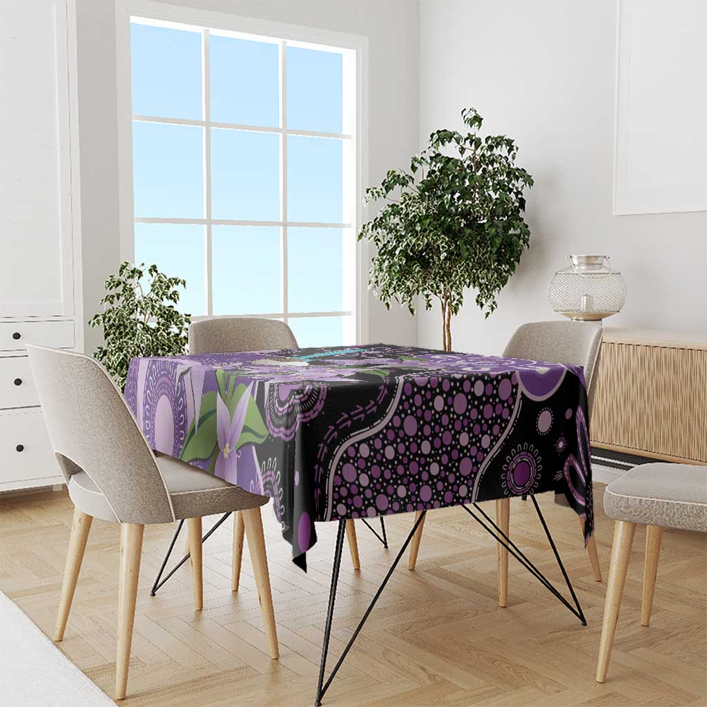 Australia Epilepsy Awareness Tablecloth Purple-crowned Fairywren Boronia Aboriginal - Aussie Hoodie
