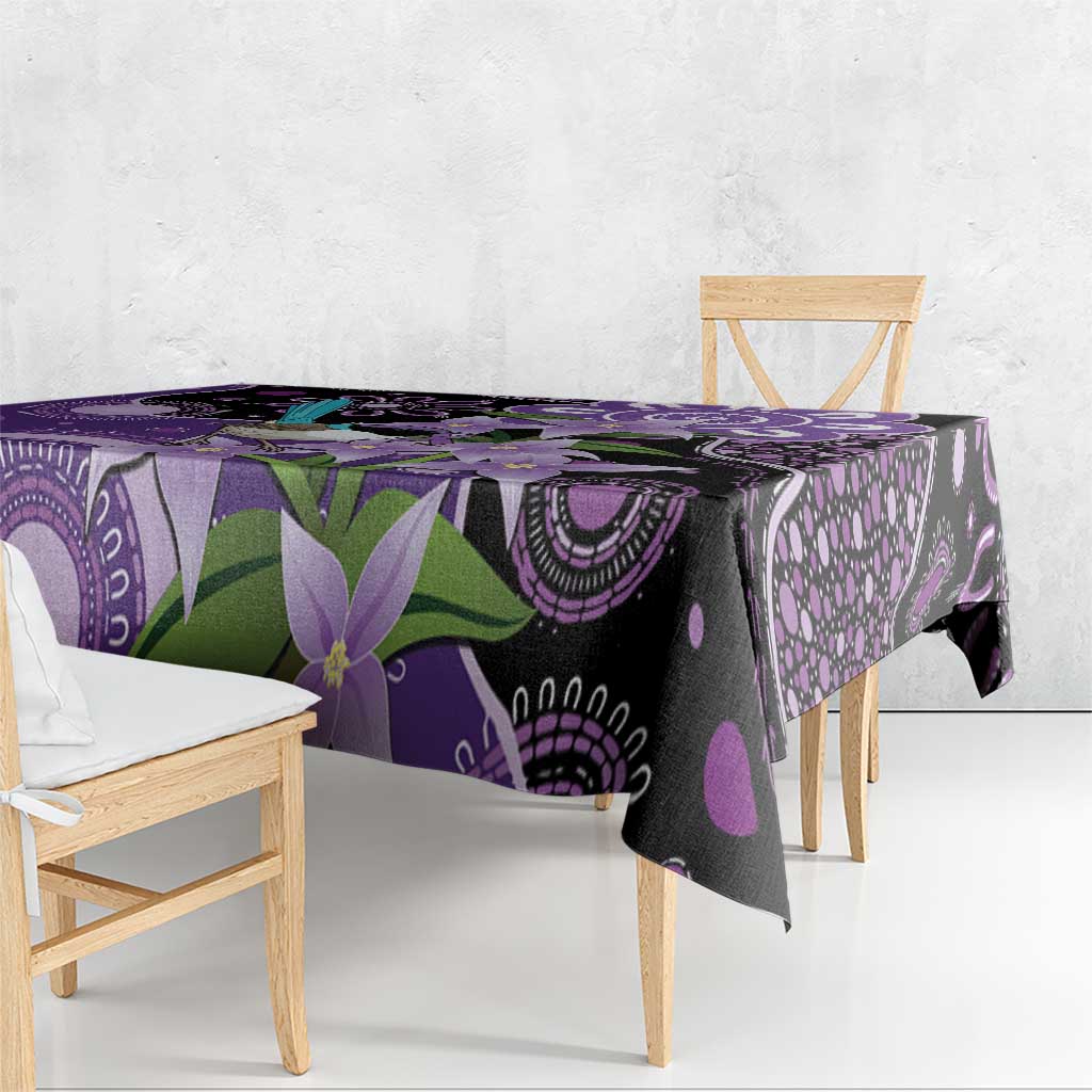 Australia Epilepsy Awareness Tablecloth Purple-crowned Fairywren Boronia Aboriginal - Aussie Hoodie