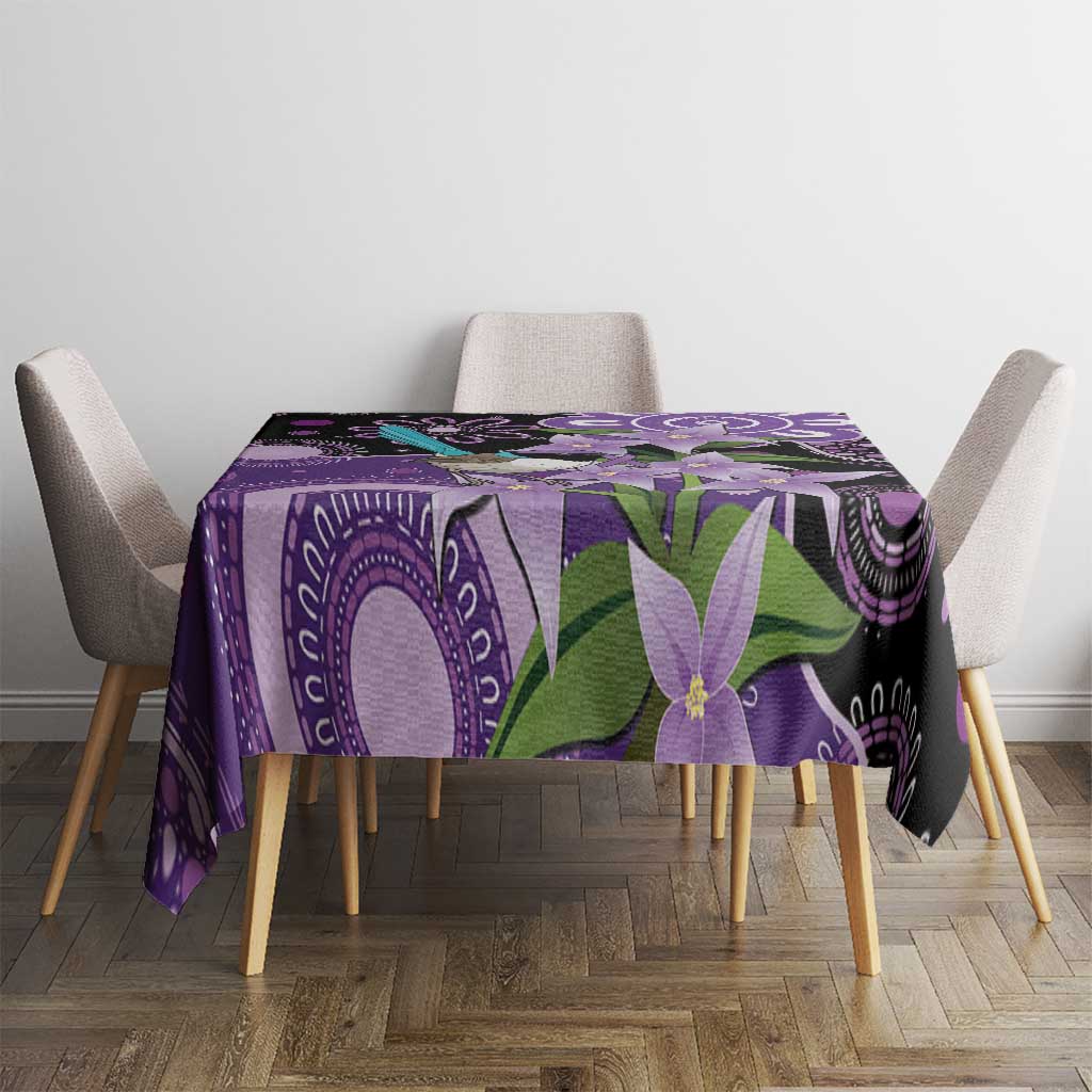 Australia Epilepsy Awareness Tablecloth Purple-crowned Fairywren Boronia Aboriginal - Aussie Hoodie