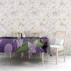 Australia Epilepsy Awareness Tablecloth Purple-crowned Fairywren Boronia Aboriginal - Aussie Hoodie