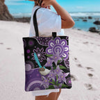 Australia Epilepsy Awareness Tote Bag Purple-crowned Fairywren Boronia Aboriginal - Aussie Hoodie