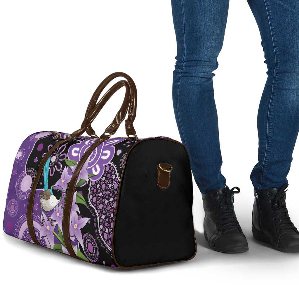 Australia Epilepsy Awareness Travel Bag Purple-crowned Fairywren Boronia Aboriginal - Aussie Hoodie