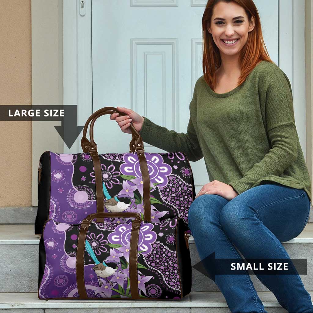 Australia Epilepsy Awareness Travel Bag Purple-crowned Fairywren Boronia Aboriginal - Aussie Hoodie