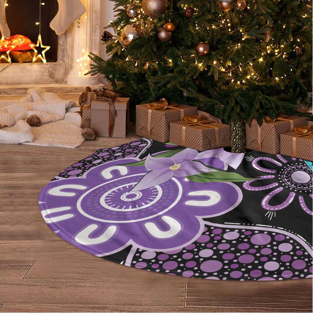 Australia Epilepsy Awareness Tree Skirt Purple-crowned Fairywren Boronia Aboriginal - Aussie Hoodie