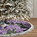 Australia Epilepsy Awareness Tree Skirt Purple-crowned Fairywren Boronia Aboriginal - Aussie Hoodie