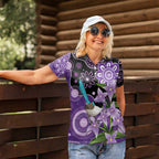 Australia Epilepsy Awareness Women Polo Shirt Purple-crowned Fairywren Boronia Aboriginal - Aussie Hoodie