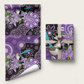 Australia Epilepsy Awareness Wrapping Paper Purple-crowned Fairywren Boronia Aboriginal - Aussie Hoodie