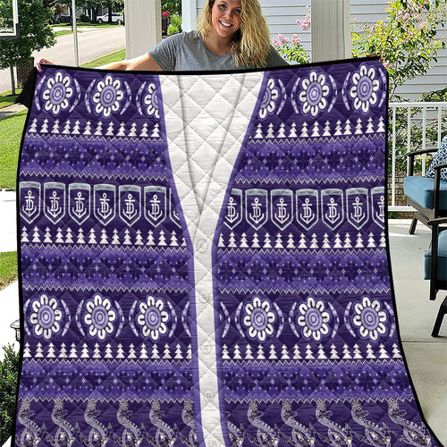 Dockers Football Christmas Quilt Aboriginal Seamless Cardigan Inspired