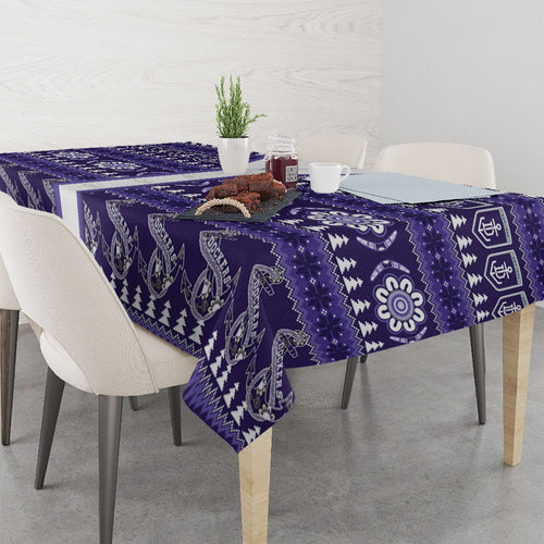 Dockers Football Christmas Tablecloth Aboriginal Seamless Cardigan Inspired