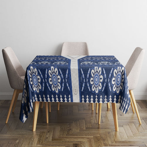 Geelong Cats Football Christmas Tablecloth Aboriginal Seamless Cardigan Inspired