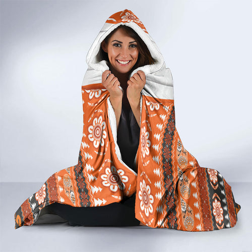 GWS Giants Football Christmas Hooded Blanket Aboriginal Seamless Cardigan Inspired
