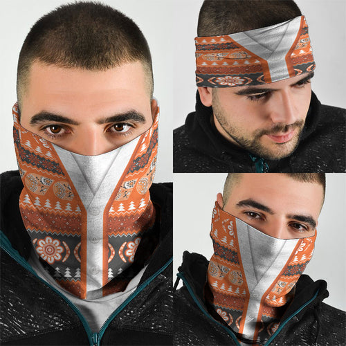GWS Giants Football Christmas Neck Gaiter Aboriginal Seamless Cardigan Inspired