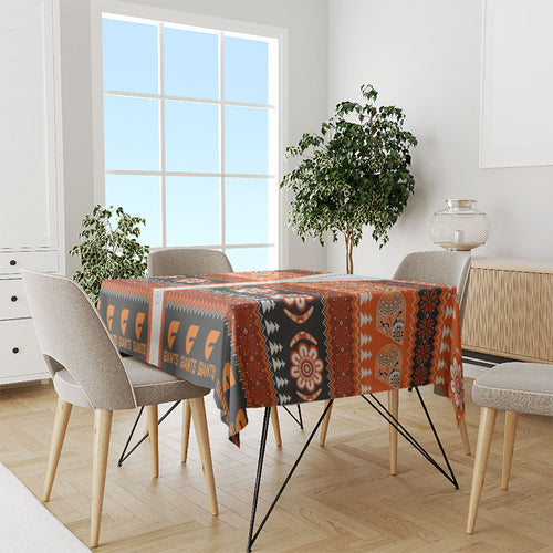 GWS Giants Football Christmas Tablecloth Aboriginal Seamless Cardigan Inspired