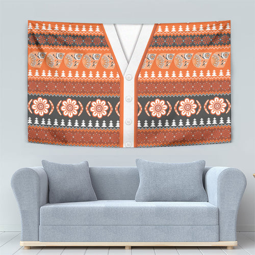 GWS Giants Football Christmas Tapestry Aboriginal Seamless Cardigan Inspired