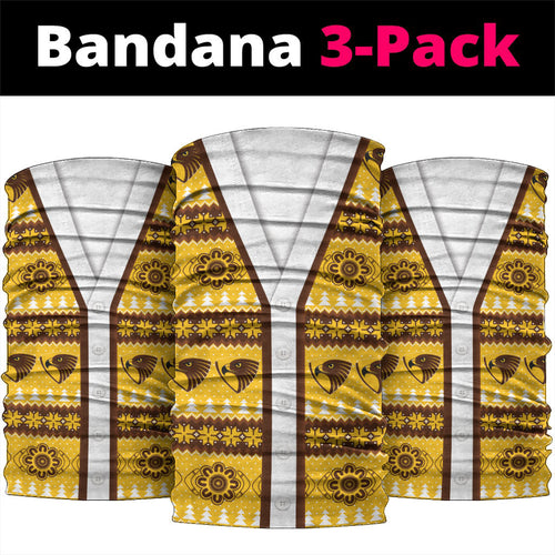 Hawks Football Christmas Neck Gaiter Aboriginal Seamless Cardigan Inspired