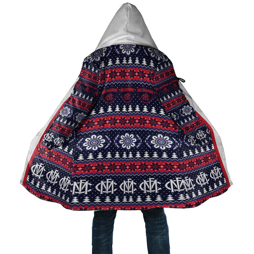Demons Football Christmas Cloak Aboriginal Seamless Cardigan Inspired