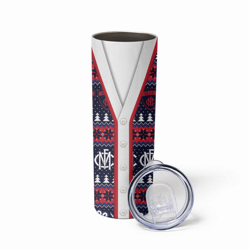Demons Football Christmas Skinny Tumbler Aboriginal Seamless Cardigan Inspired
