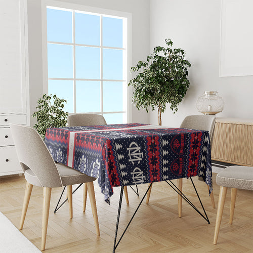 Demons Football Christmas Tablecloth Aboriginal Seamless Cardigan Inspired