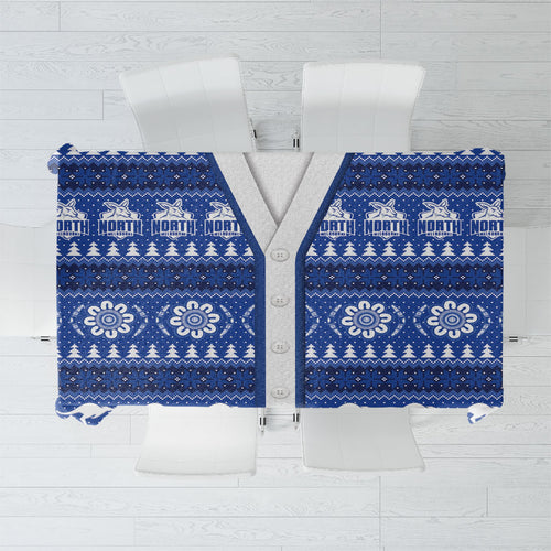 North Melbourne Football Christmas Tablecloth Aboriginal Seamless Cardigan Inspired