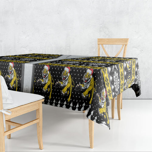 Richmond Football Christmas Tablecloth Aboriginal Seamless Cardigan Inspired