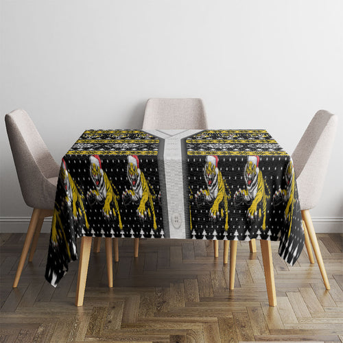 Richmond Football Christmas Tablecloth Aboriginal Seamless Cardigan Inspired