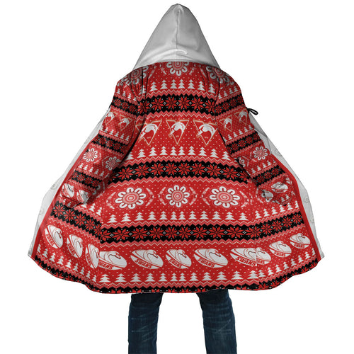 Sydney Swans Football Christmas Cloak Aboriginal Seamless Cardigan Inspired